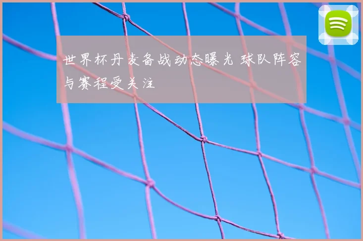 世界杯丹麦备战动态曝光 球队阵容与赛程受关注