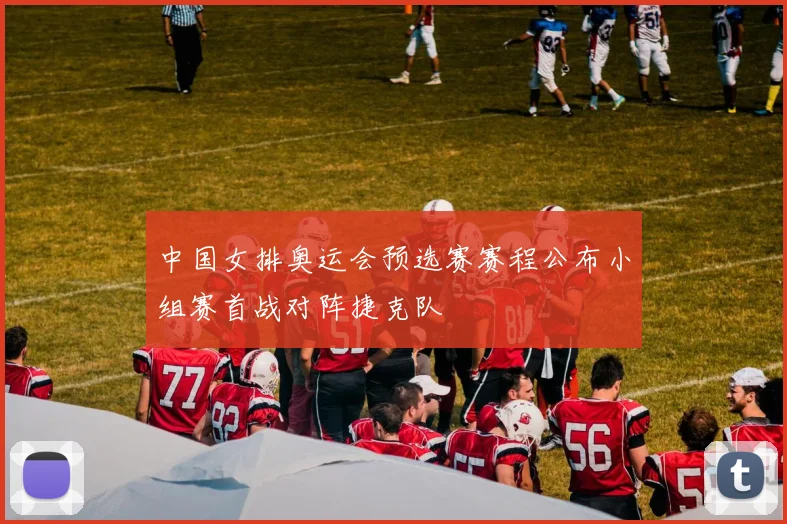 中国女排奥运会预选赛赛程公布小组赛首战对阵捷克队